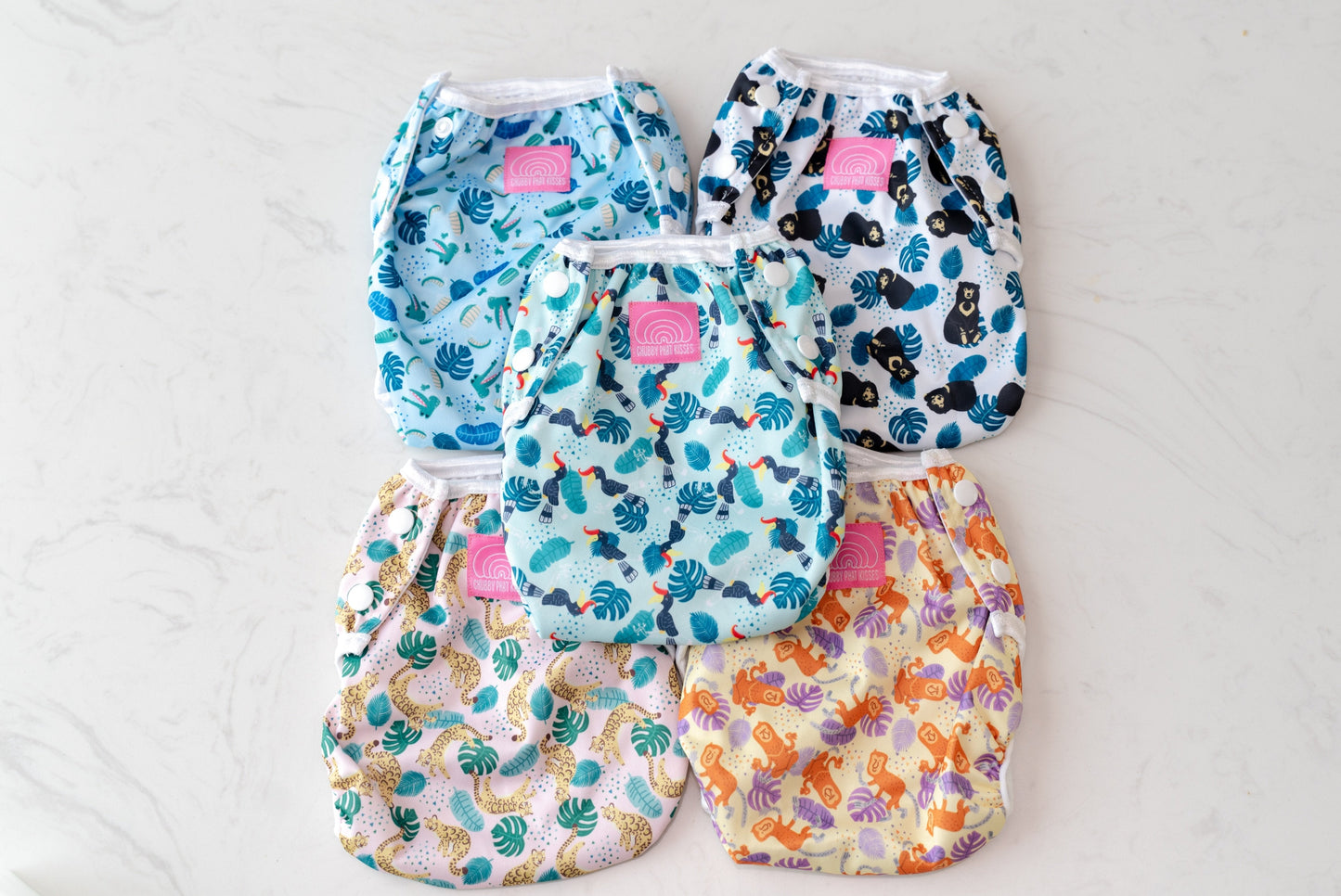 AQUA BUM Adjustable & Reusable Swim Diaper