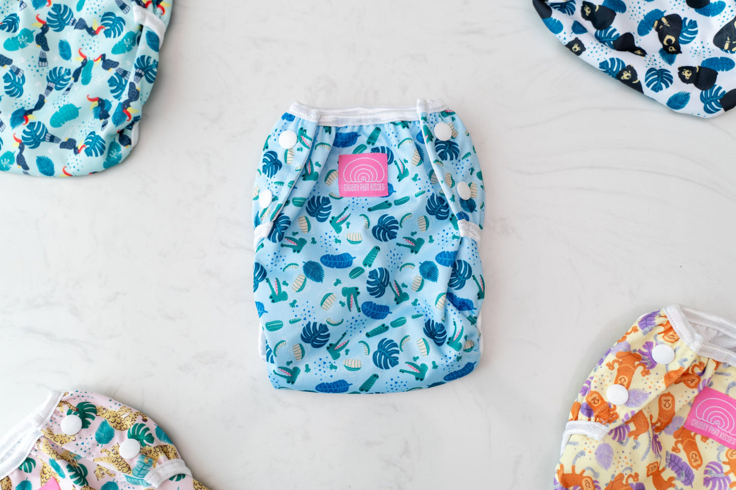 AQUA BUM Adjustable & Reusable Swim Diaper