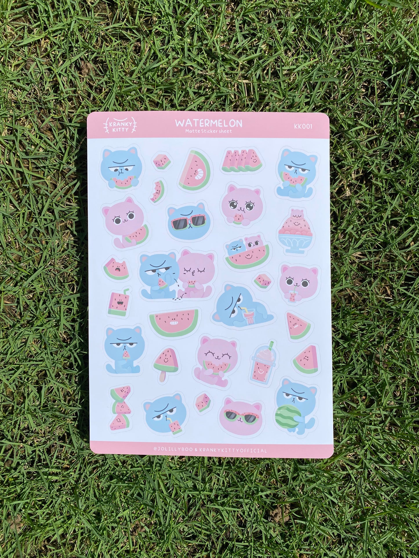 MATTE STICKER SHEETS CPK x Jolillyboo Collection