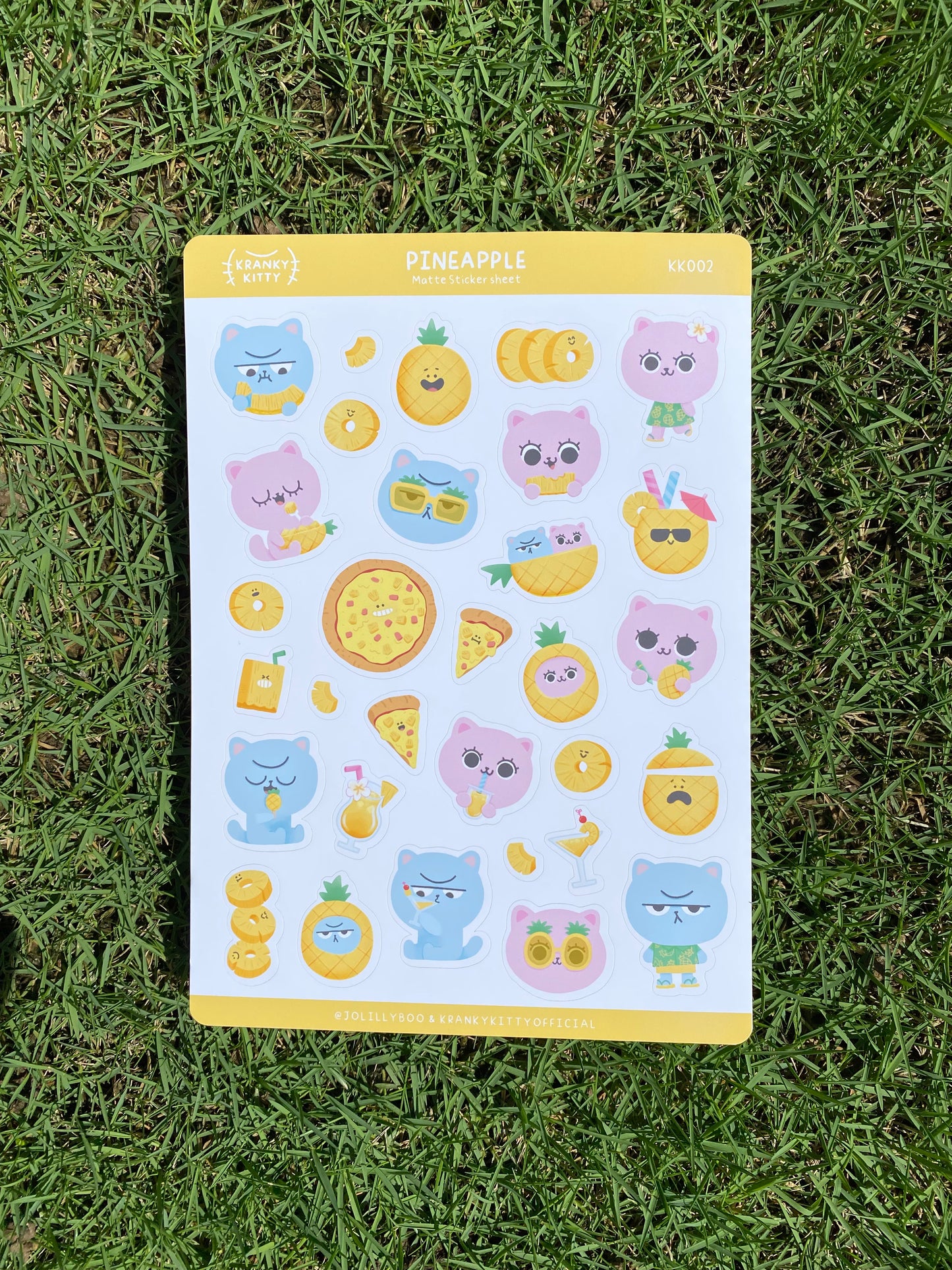 MATTE STICKER SHEETS CPK x Jolillyboo Collection