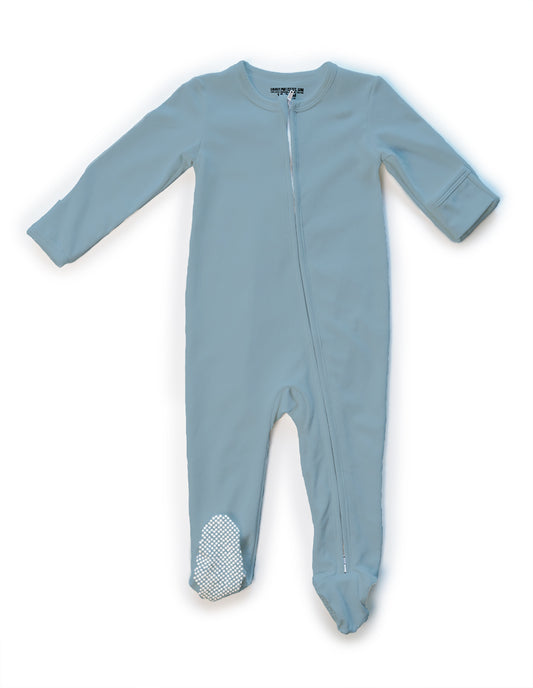 SLEEP & PLAY SMART 2-WAY ZIP FOOTIE SLEEPSUIT Gender Neutral Collection - Ayer Water