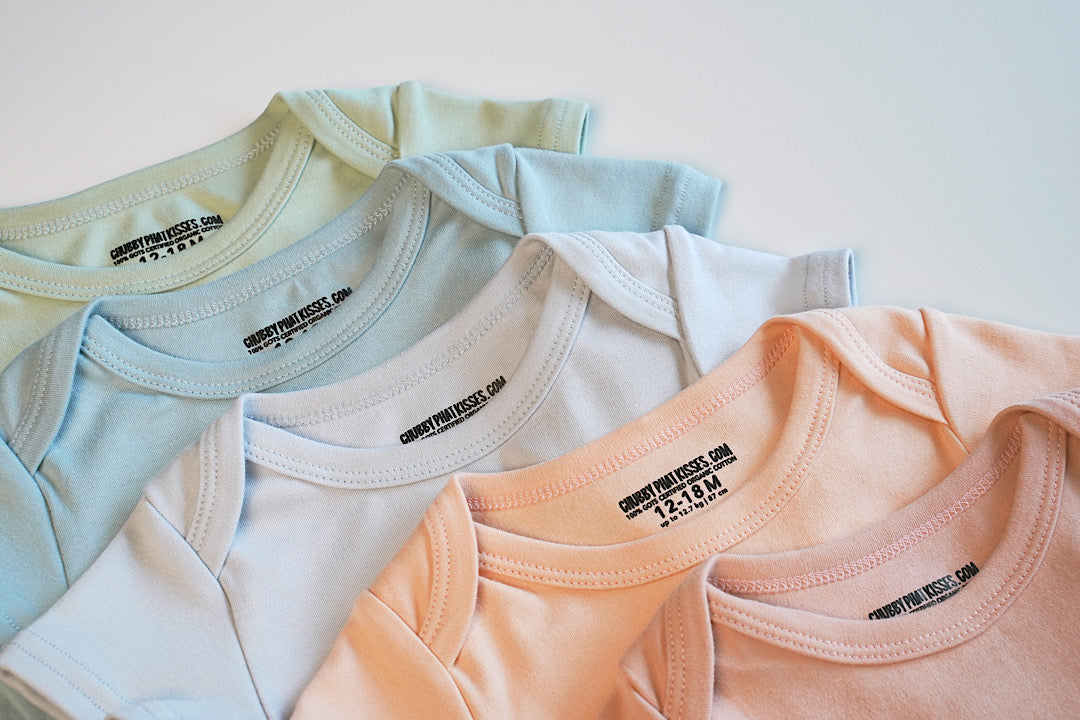 SHORT SLEEVE BODYSUIT Gender Neutral Collection - Ayer Water