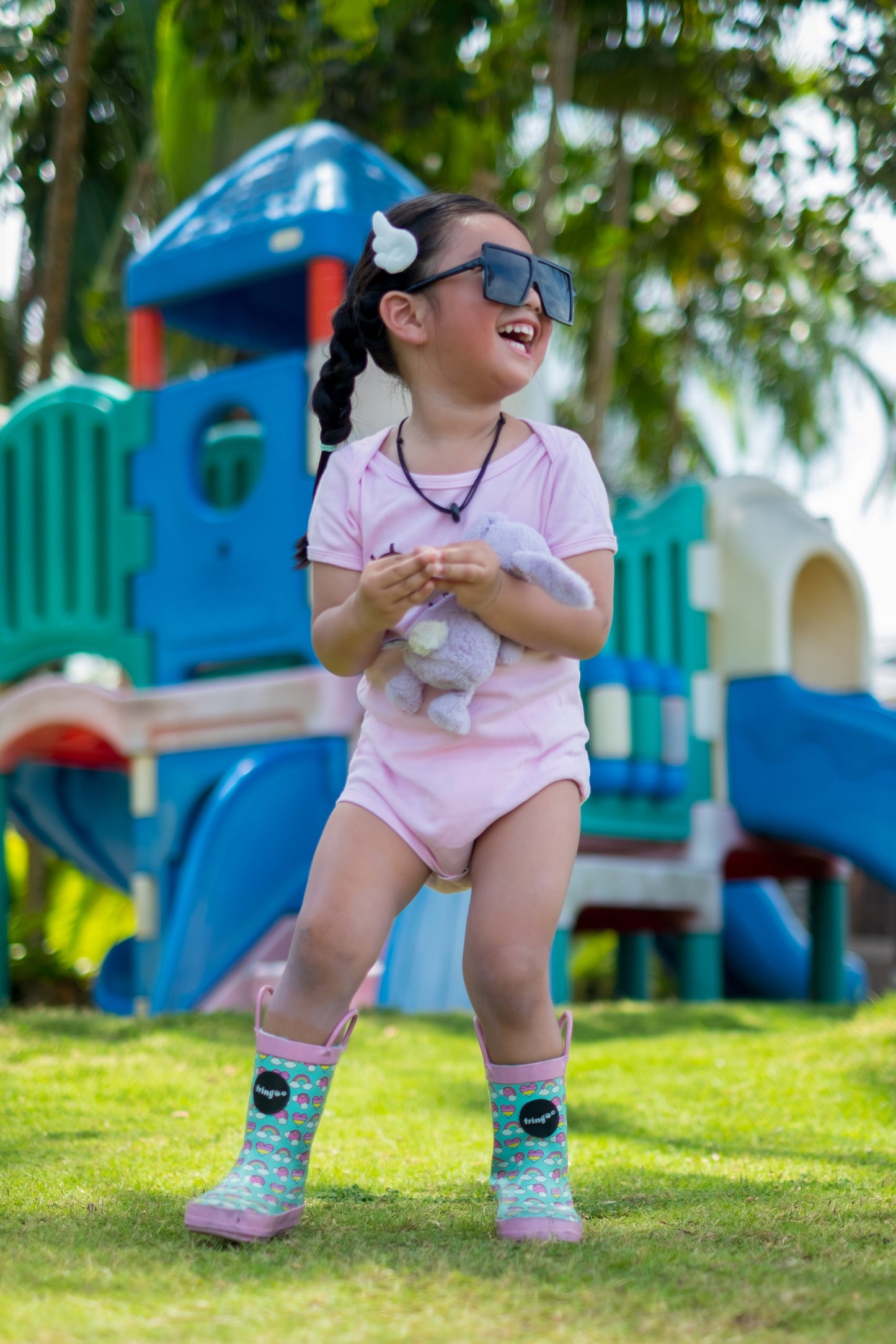 BABY SHORT SLEEVE BODYSUIT CPK x Jolillyboo Collection