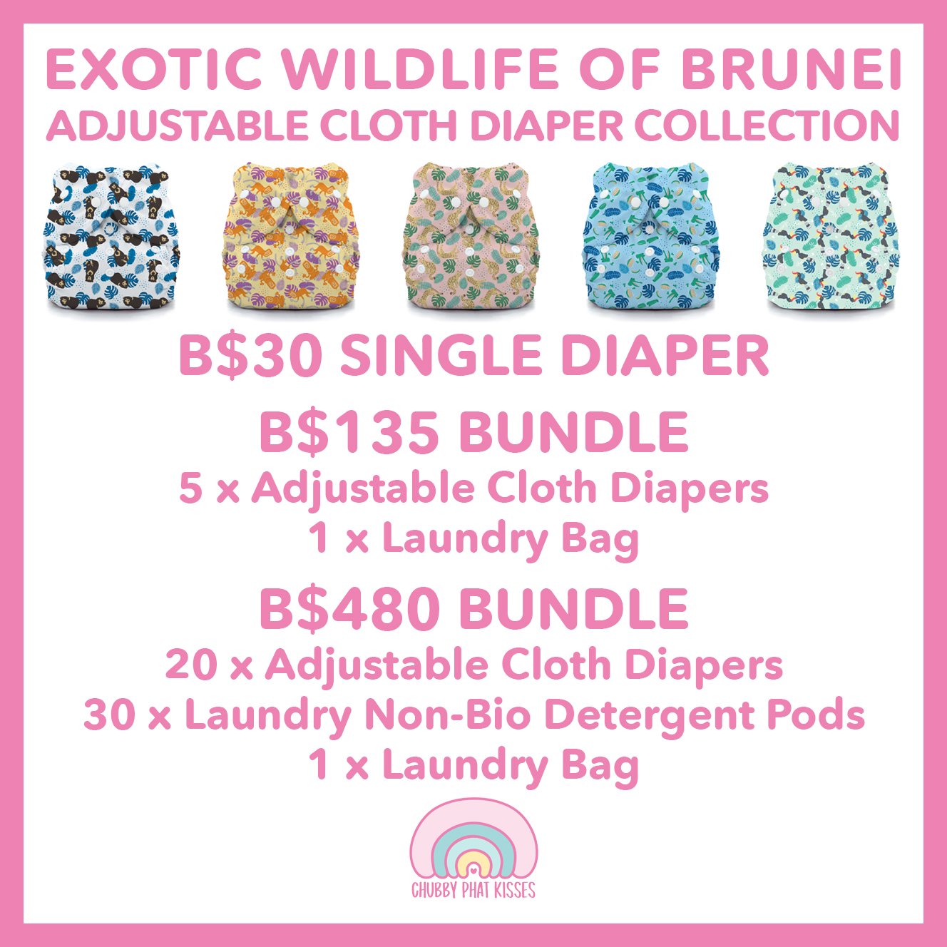 20 CHUBBY BUM BUNDLE